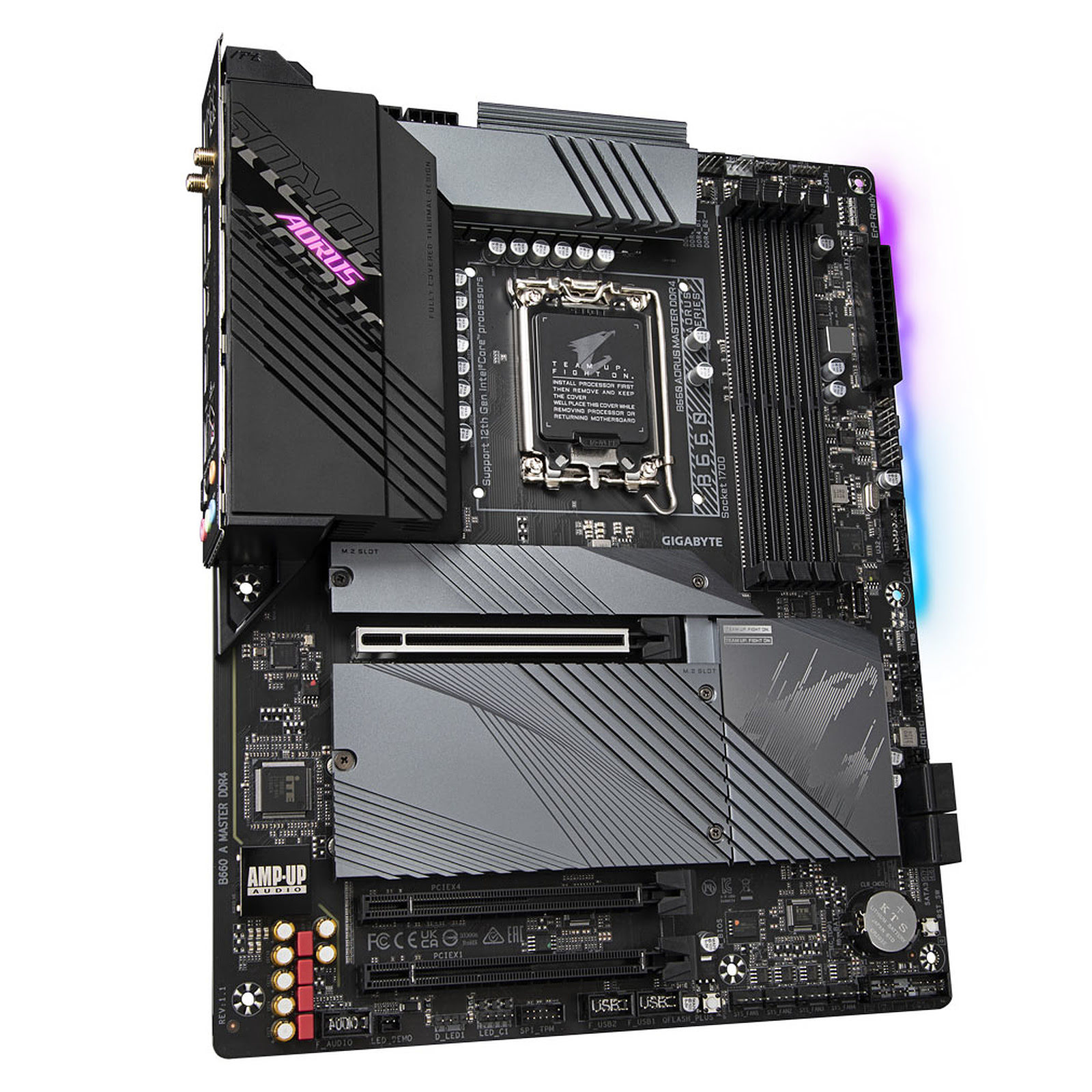 Gigabyte B660 AORUS MASTER DDR4 ATX  - Carte mère Gigabyte - 2