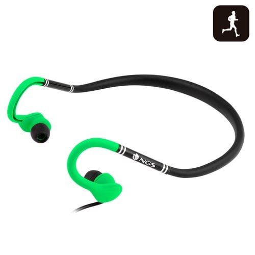 NGS Ecouteur Cougar Stereo Vert - Micro-casque - grosbill.com - 0