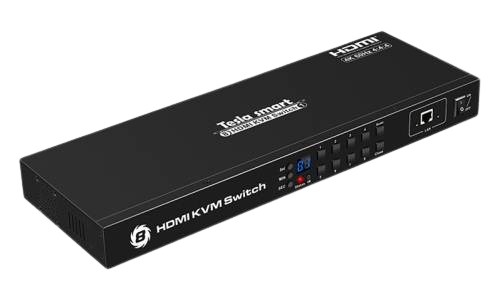 KVM Switch 8 Port HDMi + USB 4K 60Hz -  TESmart - grosbill.com - 0