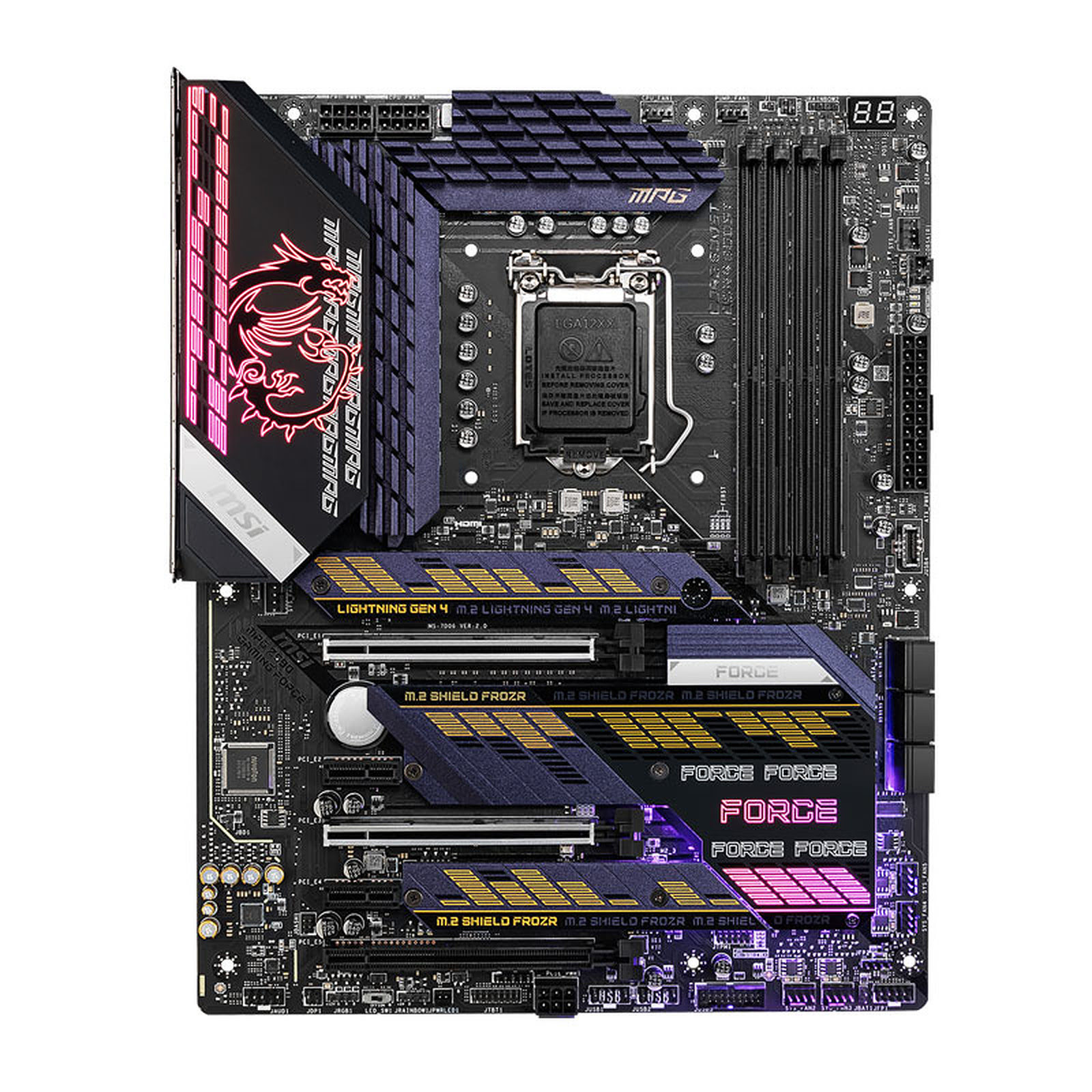 MSI MPG Z590 GAMING FORCE ATX  - Carte mère MSI - grosbill.com - 4