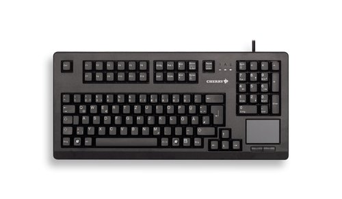 G80-11900 TOUCHBOARD Clavier mécanique filaire, touchpad, noir, USB, AZERTY - FR - Achat / Vente sur grosbill.com - 0