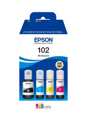 Epson Ink/104 EcoTank 4-colour Multipack - Achat / Vente Consommable imprimante sur grosbill.com - 0