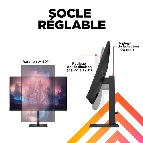 OMEN BY HP 31.5 INCH QHD 165HZ - Achat / Vente sur grosbill.com - 8