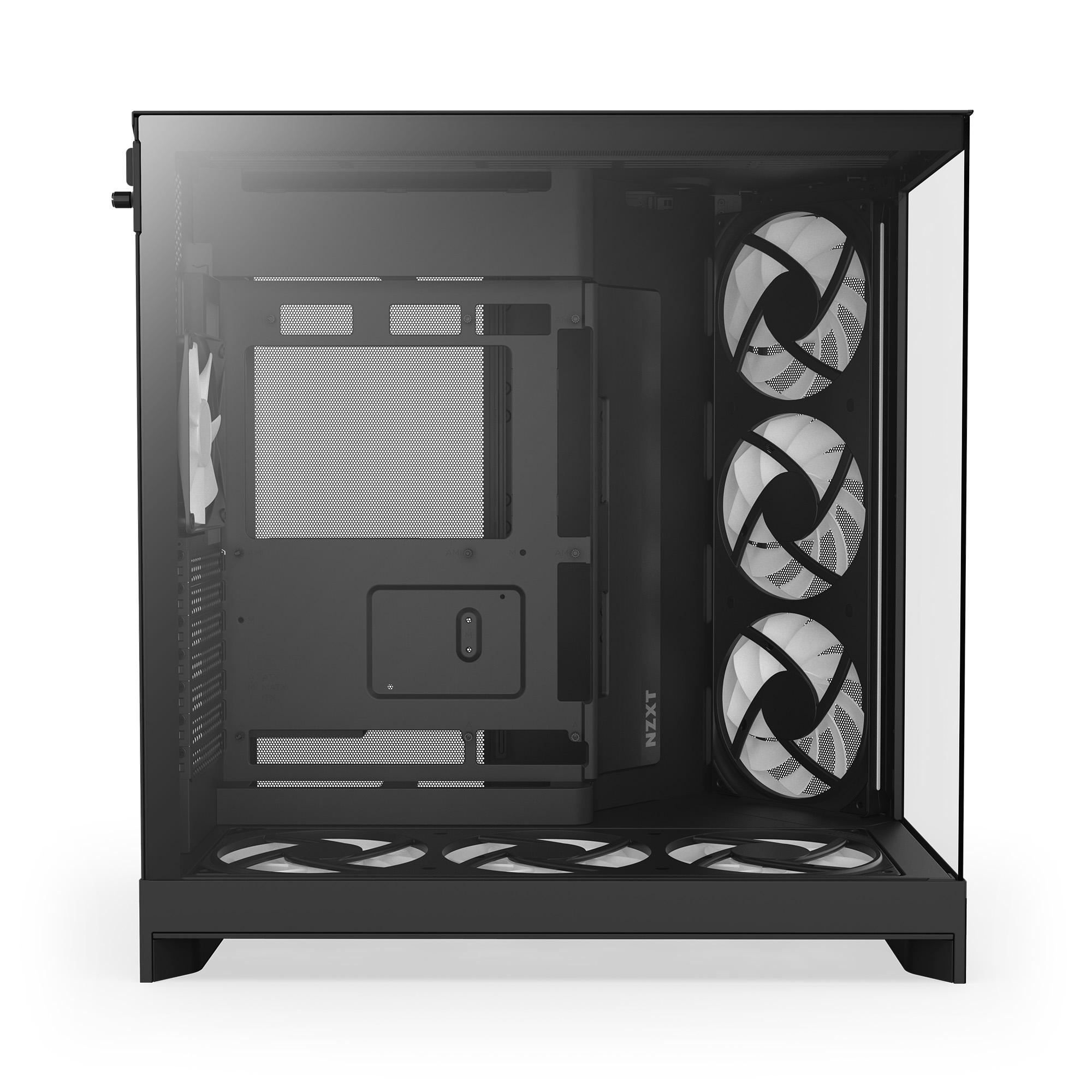 NZXT H9 Flow RGB+ Noir Noir - Boîtier PC NZXT - grosbill.com - 1
