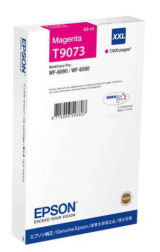 Epson - Magenta - C13T907340 - Achat / Vente Consommable imprimante sur grosbill.com - 0