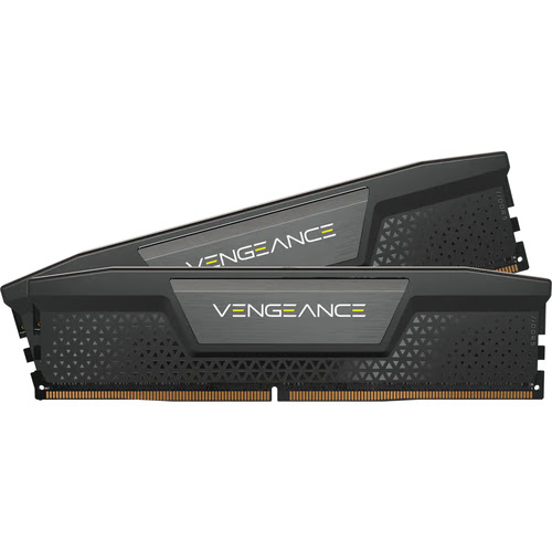 image produit Corsair VENGEANCE DDR5 Black (2x16Go) DDR5 7200 Grosbill