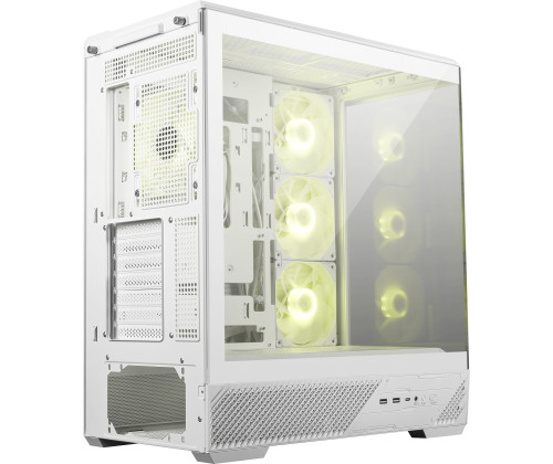 MSI MAG PANO 130R PZ Blanc Blanc - Boîtier PC MSI - grosbill.com - 2