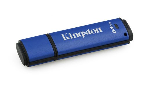 Kingston DataTravelerVault30/64GB USB3 256b AES