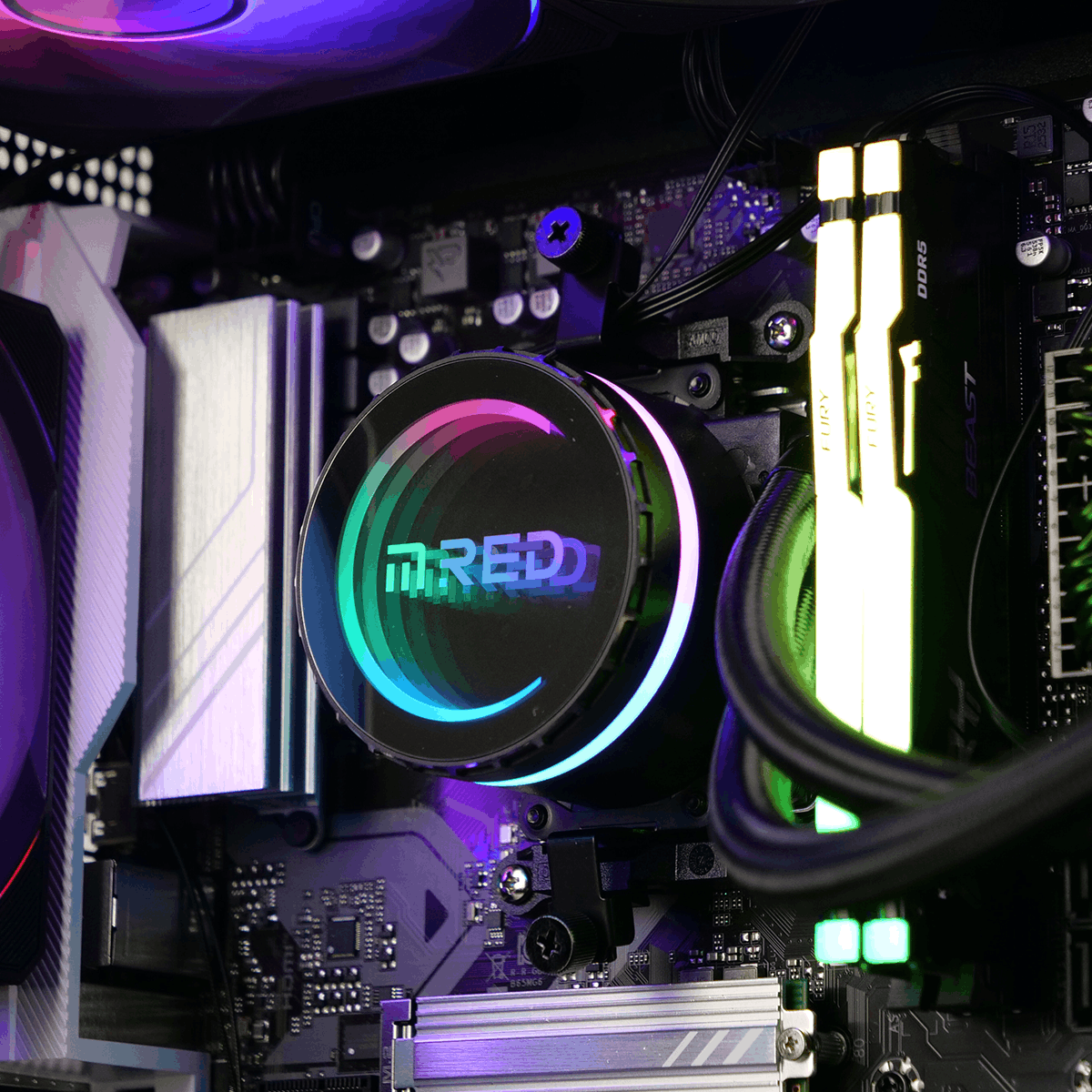 Grosbill QUANTYX - R5-7500F/RX9070/32Go/1To - GB (PCG-10602900) - Achat / Vente PC Fixe sur grosbill.com - 2