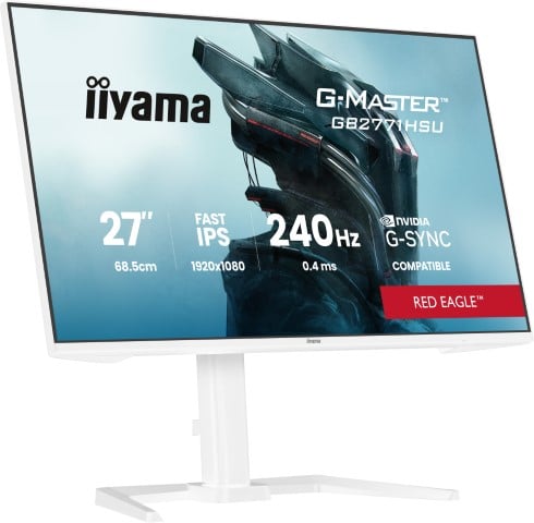 Iiyama 27 pouces  GB2771HSU-W1 - Ecran PC Iiyama - grosbill.com - 2