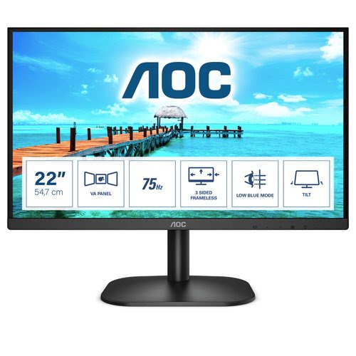AOC B2 22B2H EU 21 5 LED Full HD 4 ms Black
