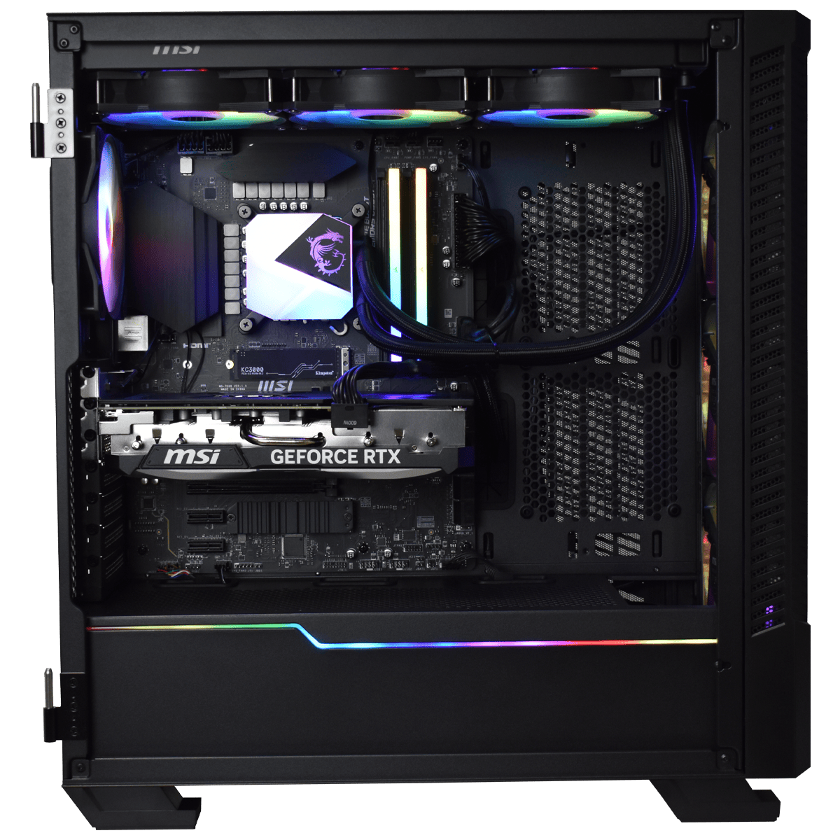 Grosbill STRIKER - I7-14700KF/4070Ti super/32Go/2To (PCG-10602078) - Achat / Vente PC Fixe sur grosbill.com - 1