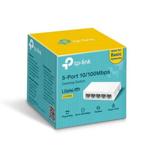 LiteWave 5-Port 10/100M Desktop Switch - Achat / Vente sur grosbill.com - 4