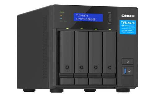 4bay QuTS hero NAS Intel Pent Gold G7400 - Achat / Vente sur grosbill.com - 1