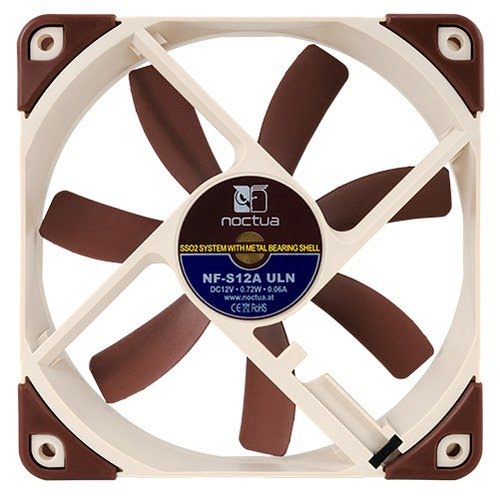 Noctua NF-S12A ULN lÃ¼fter - 120mm - Achat / Vente sur grosbill.com - 3