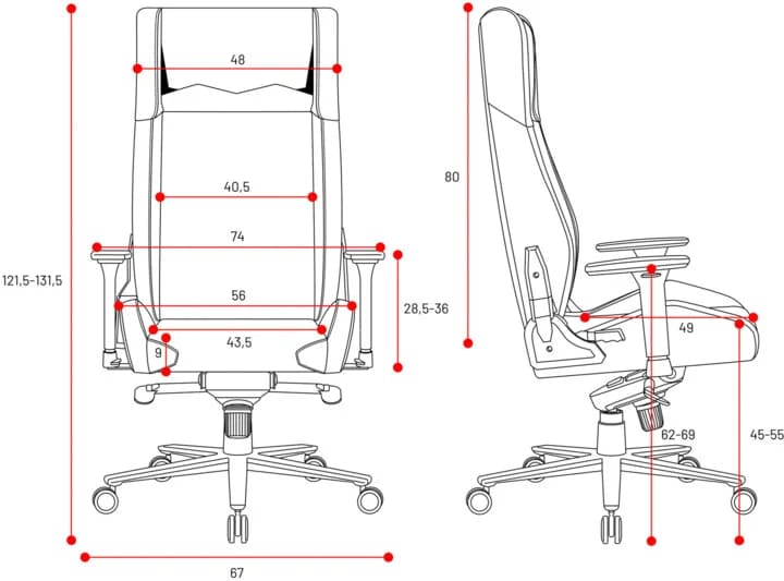 Diablo Chairs  X-Custom Noir - Siège PC Gamer - grosbill.com - 6