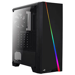 Aerocool Cylon RGB Black - MT/Sans Alim/ATX