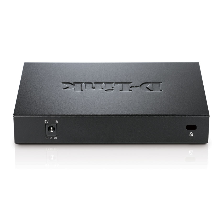 Switch D-Link 8 ports 10/100 boitier métal - DES-108 - grosbill.com - 1