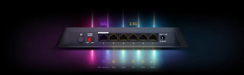 Switch D-Link Gamer 5 Ports 2,5G + 1 Ports 10G - DMS-106XT - 6