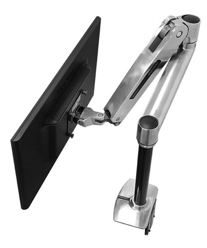 LX Sit Stand Desk Mount LCD Arm Polish - Achat / Vente sur grosbill.com - 2