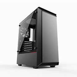 Phanteks Eclipse P300 TG Black - MT/Sans Alim/E-ATX