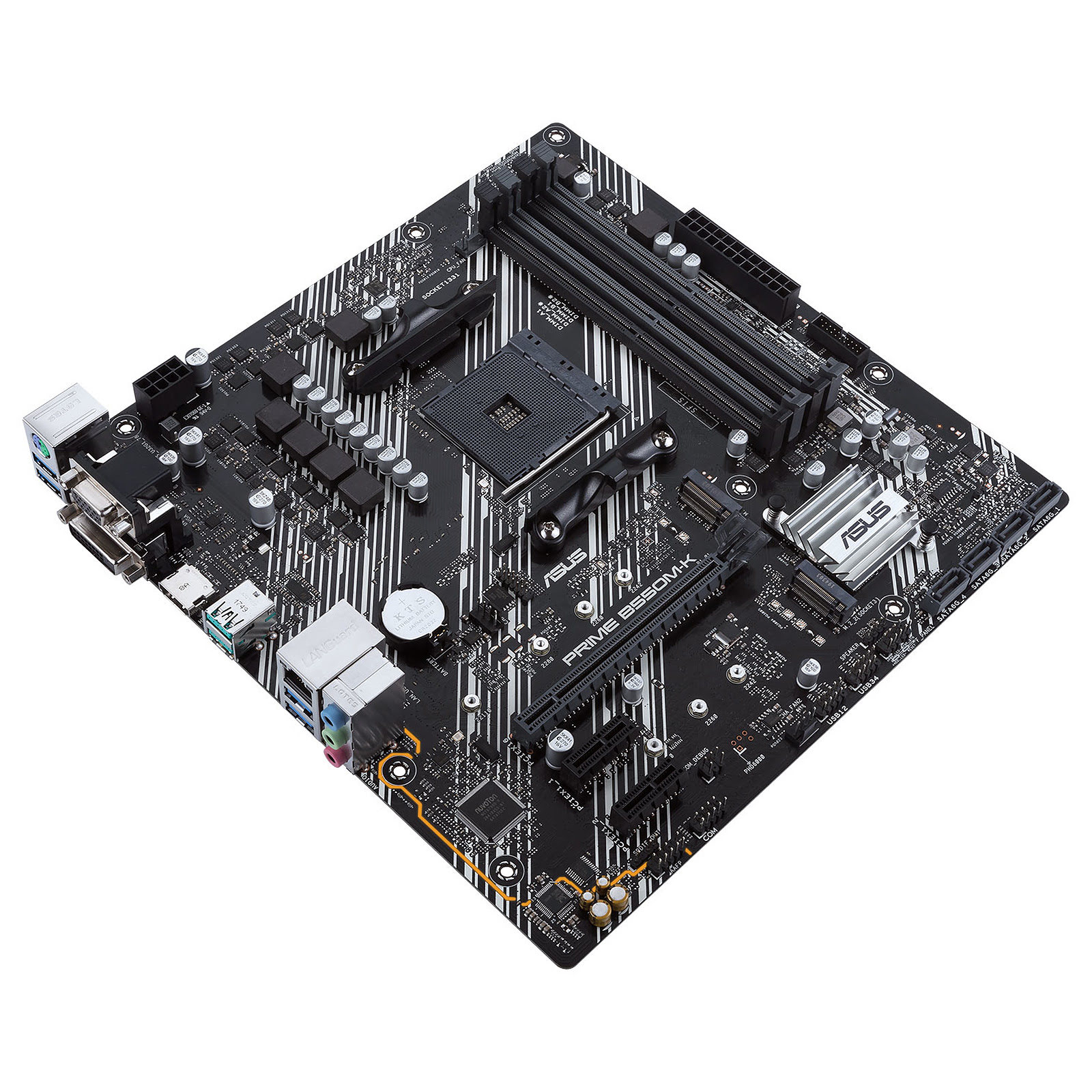 Asus PRIME B550M-K Micro-ATX  - Carte mère Asus - grosbill.com - 3