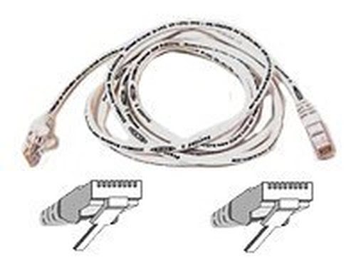 Belkin Cable/Patch Cat6 RJ45 Snagless White 5m