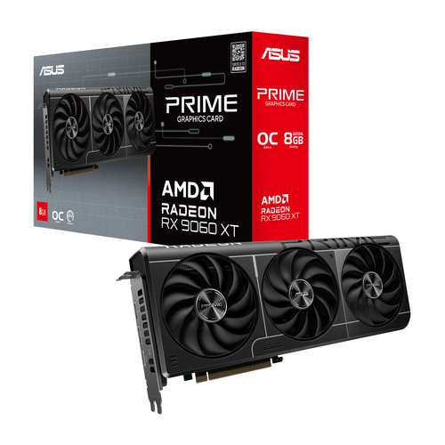 Carte graphique Asus Prime Radeon RX 9060 XT 8GB GDDR6 OC Edition Grosbill