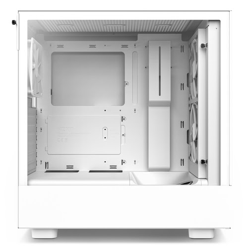 NZXT H5 Flow Blanc Blanc - Boîtier PC NZXT - grosbill.com - 1