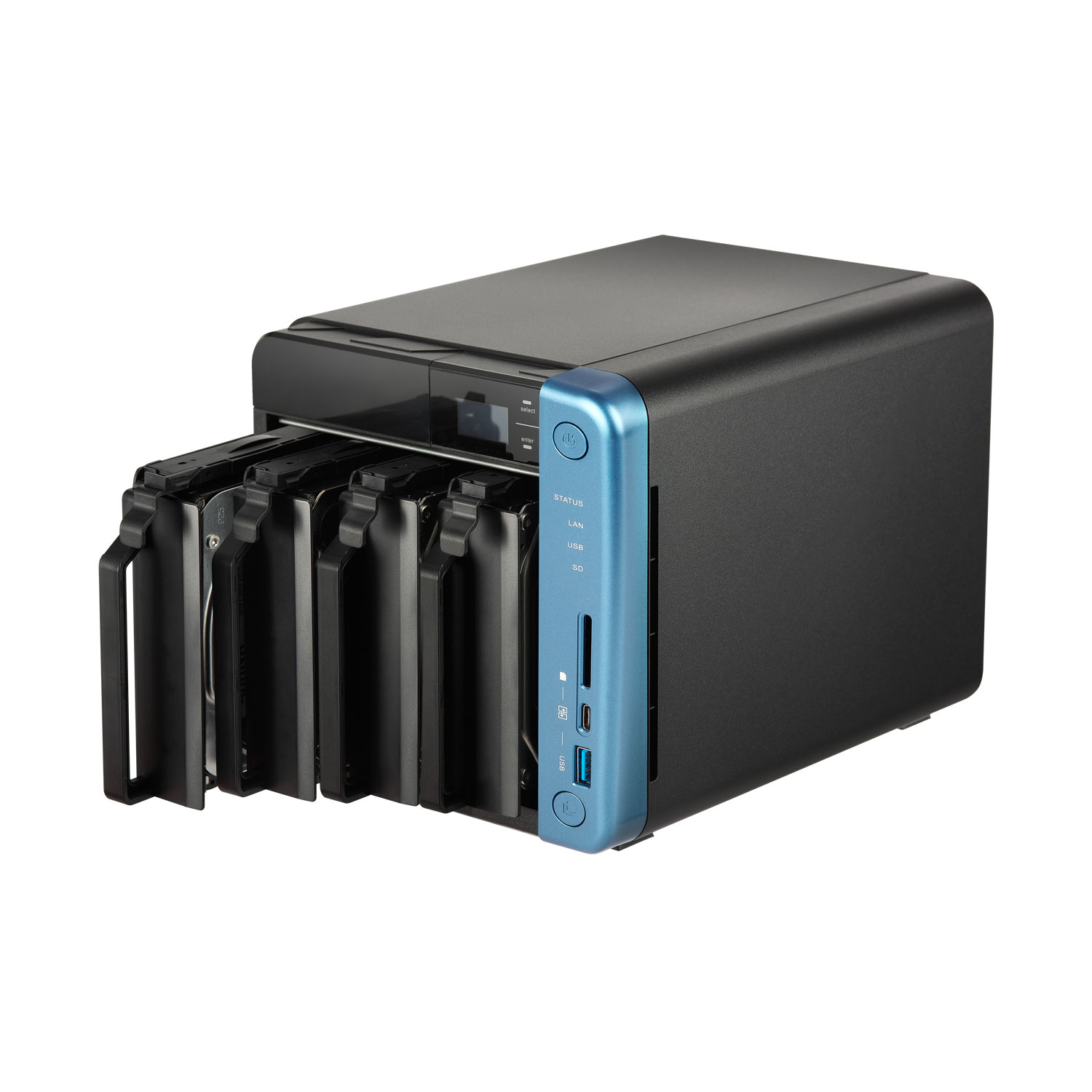 Qnap TS-453B-8G - 4 HDD - Serveur NAS Qnap - grosbill.com - 2