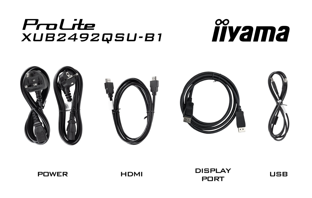 Iiyama 24 pouces  XUB2492QSU-B1 - Ecran PC Iiyama - grosbill.com - 7