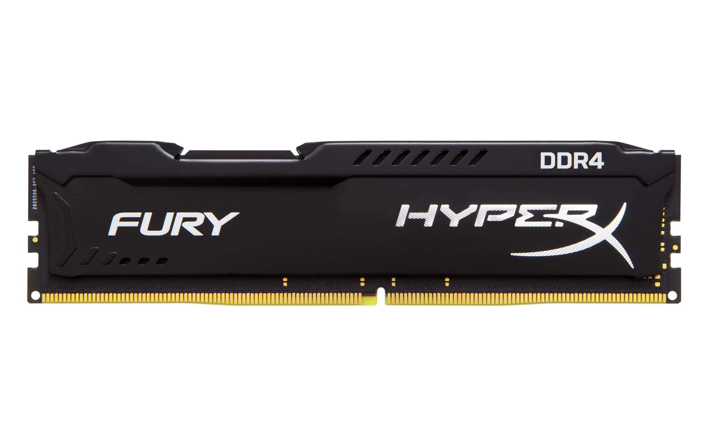 Kingston HyperX Fury Black  - Mémoire PC Kingston sur grosbill.com - 0