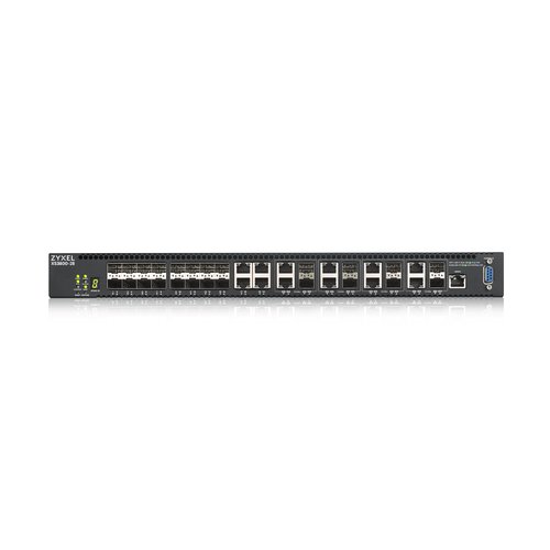 28PORT 10GBE L2+ SWITCH DUALPSU - Achat / Vente sur grosbill.com - 1