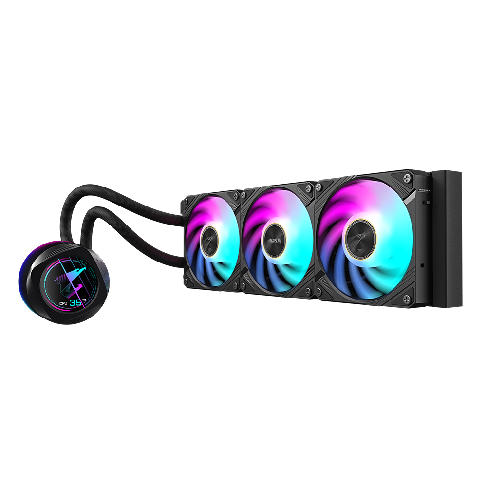 Gigabyte /360mm/Noir - Watercooling Gigabyte - grosbill.com - 2