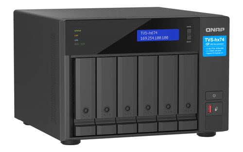 6bay QuTS hero NAS Intel C i3-12100 4c - Achat / Vente sur grosbill.com - 2