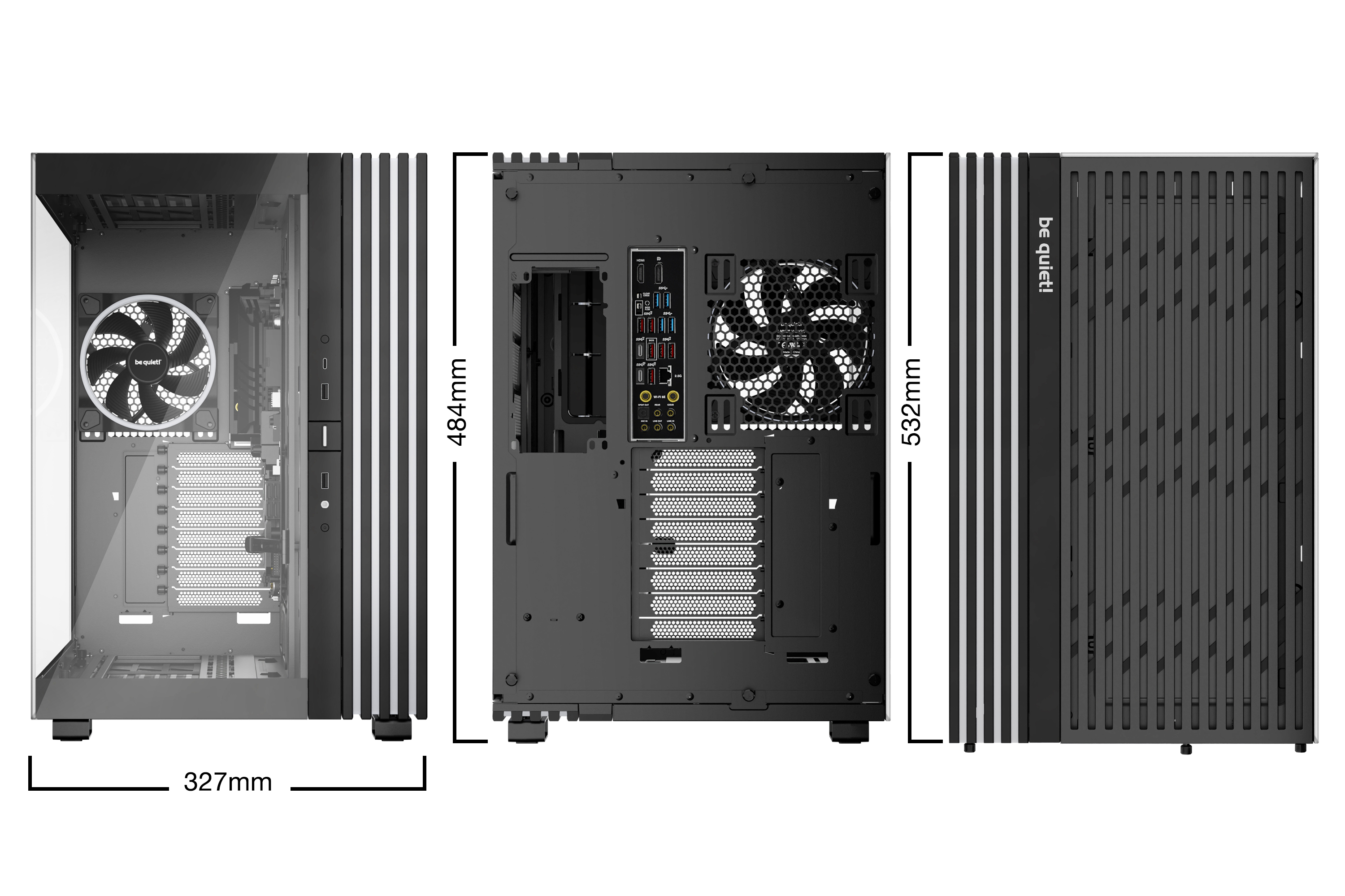be quiet! Light Base 900 FX Noir - Boîtier PC be quiet! - 1
