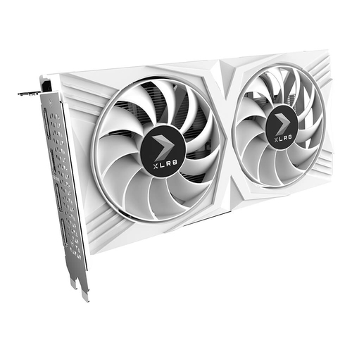 image produit PNY GeForce RTX 4060 8GB XLR8 VERTO DF White Grosbill