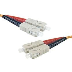 Cordon fibre optique OM2 SC/SC 50/125 - 2.00 m