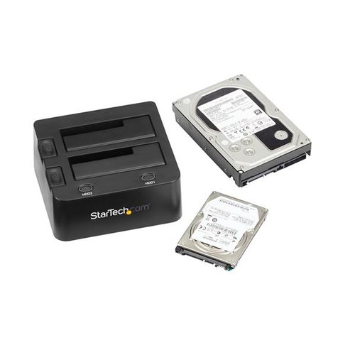 USB 3.0 Dual SATA HDD/SSD Dock w/UASP - Achat / Vente sur grosbill.com - 4