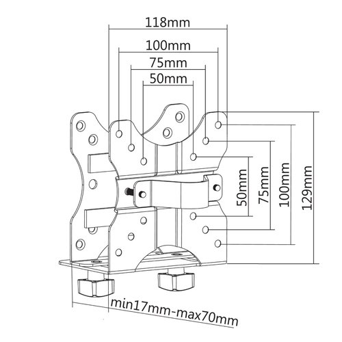 NeoMounts Thin Client Holder - Achat / Vente sur grosbill.com - 8