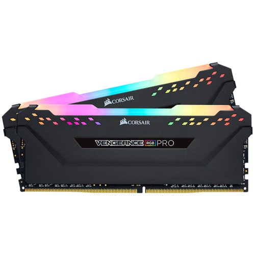 Corsair Vengeance RGB Pro schwarz, DDR4-2933, CL16 - 16 GB Dual-Kit - Achat / Vente sur grosbill.com - 2