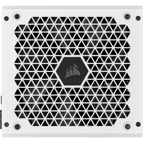 iCUE4000X RGB Tempered Blanc + RM850 80Gold Blanc - grosbill.com - 6