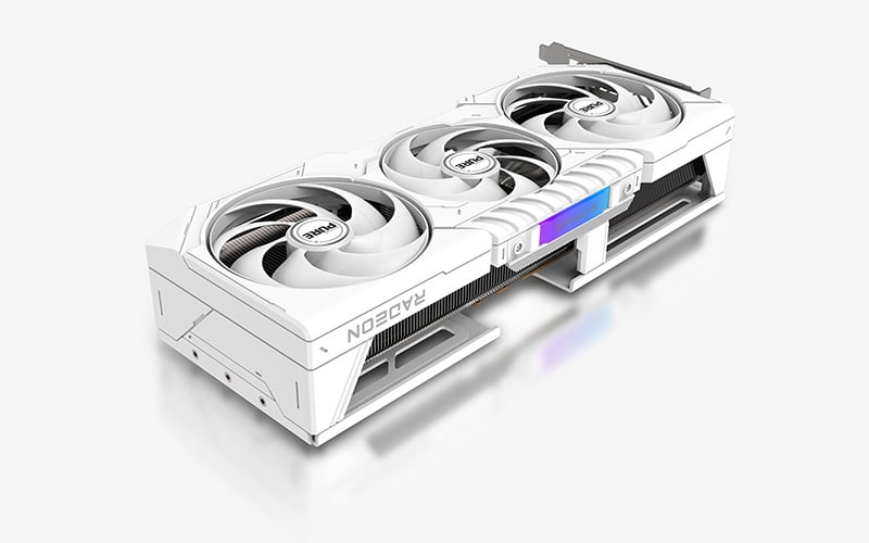 9070 Pure + 7800X3D + B850M W + 2x16Go W - grosbill.com - 5