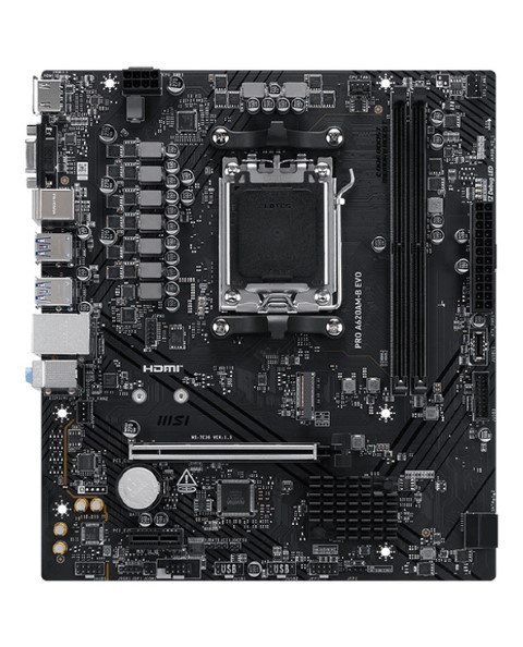 MSI PRO A620AM-B EVO Micro-ATX  - Carte mère MSI - grosbill.com - 2
