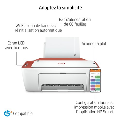 DESKJET 2723E AIO 300X300DPI - Achat / Vente sur grosbill.com - 10