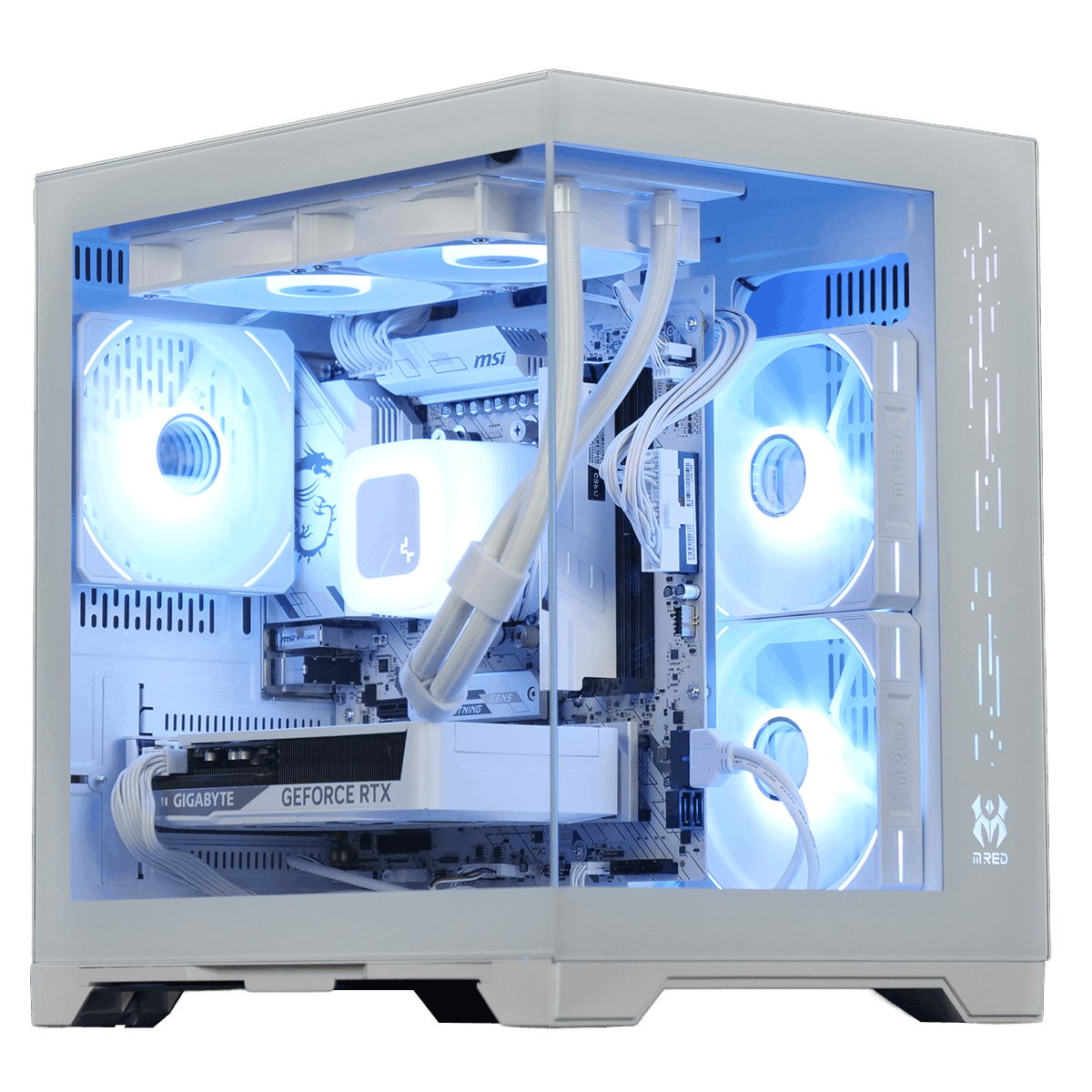 Grosbill Hailstorm - R5-7500F/5060Ti 8Go/16Go/1To (PCG-10603138) - Achat / Vente PC Fixe sur grosbill.com - 0