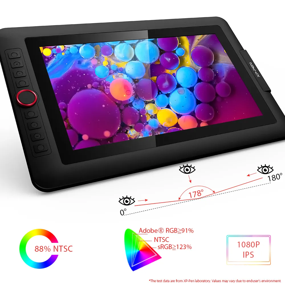 XPPEN Artist 13.3 Pro V2 5080LPI/13.3"/Noir - Tablette graphique - 5