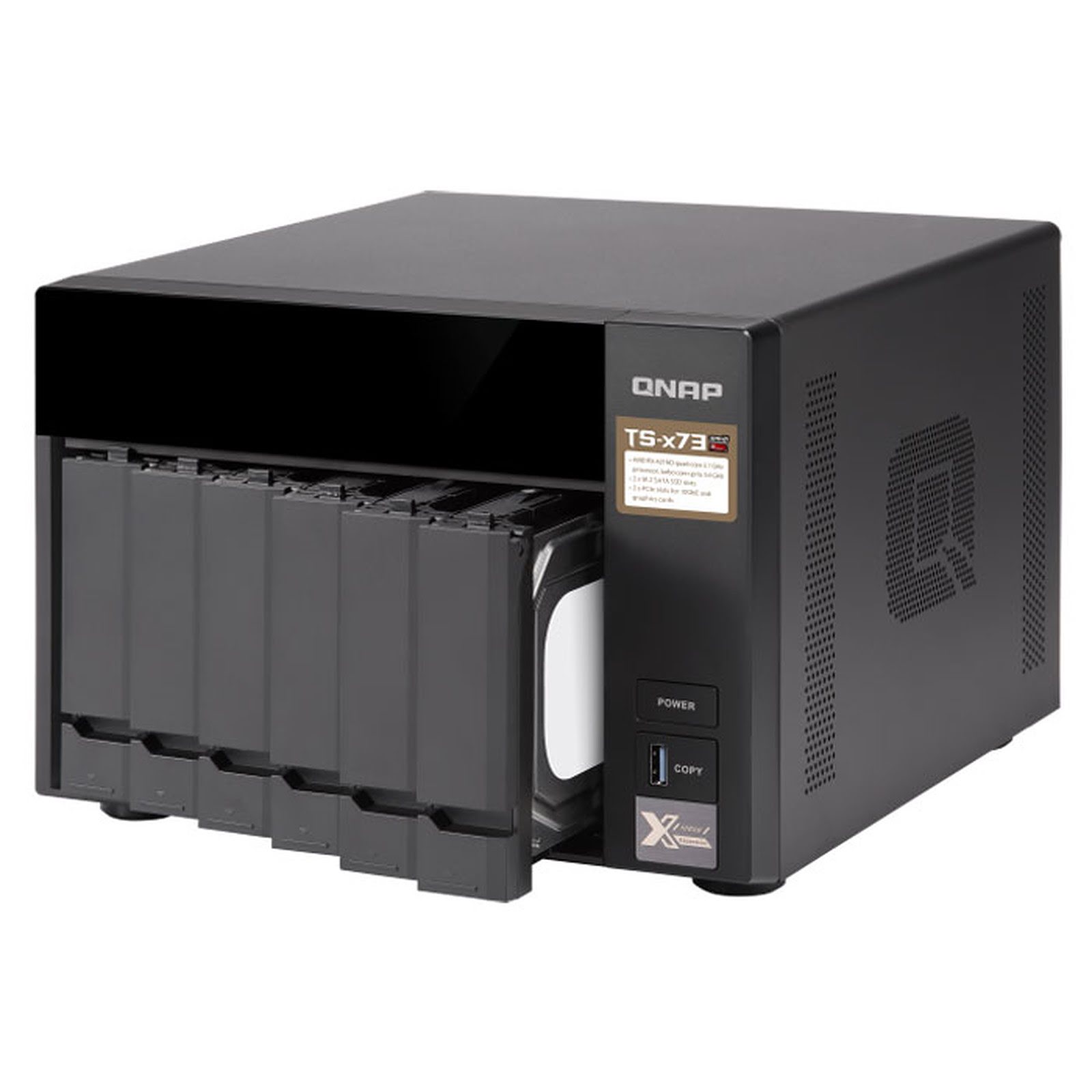 Qnap TS-673-8G - 6 HDD - Serveur NAS Qnap - grosbill.com - 2