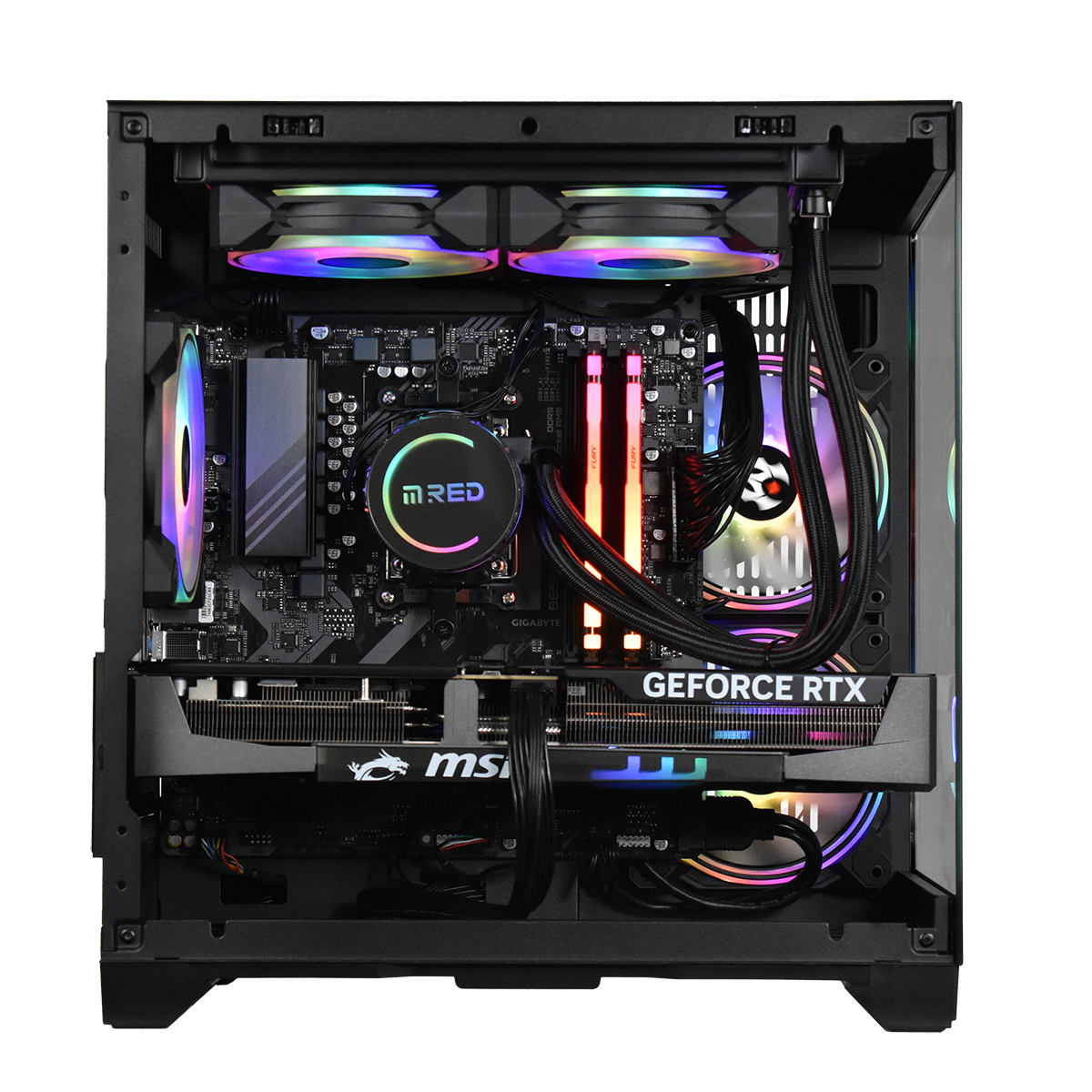 Grosbill QUARTZ - R5-7500F/5070/32Go/1To/W11H (PCG-10602488) - Achat / Vente PC Fixe sur grosbill.com - 1