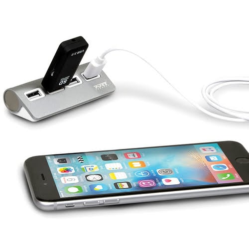 Port USB 4 ports 2.0 - Hub Port - grosbill.com - 1